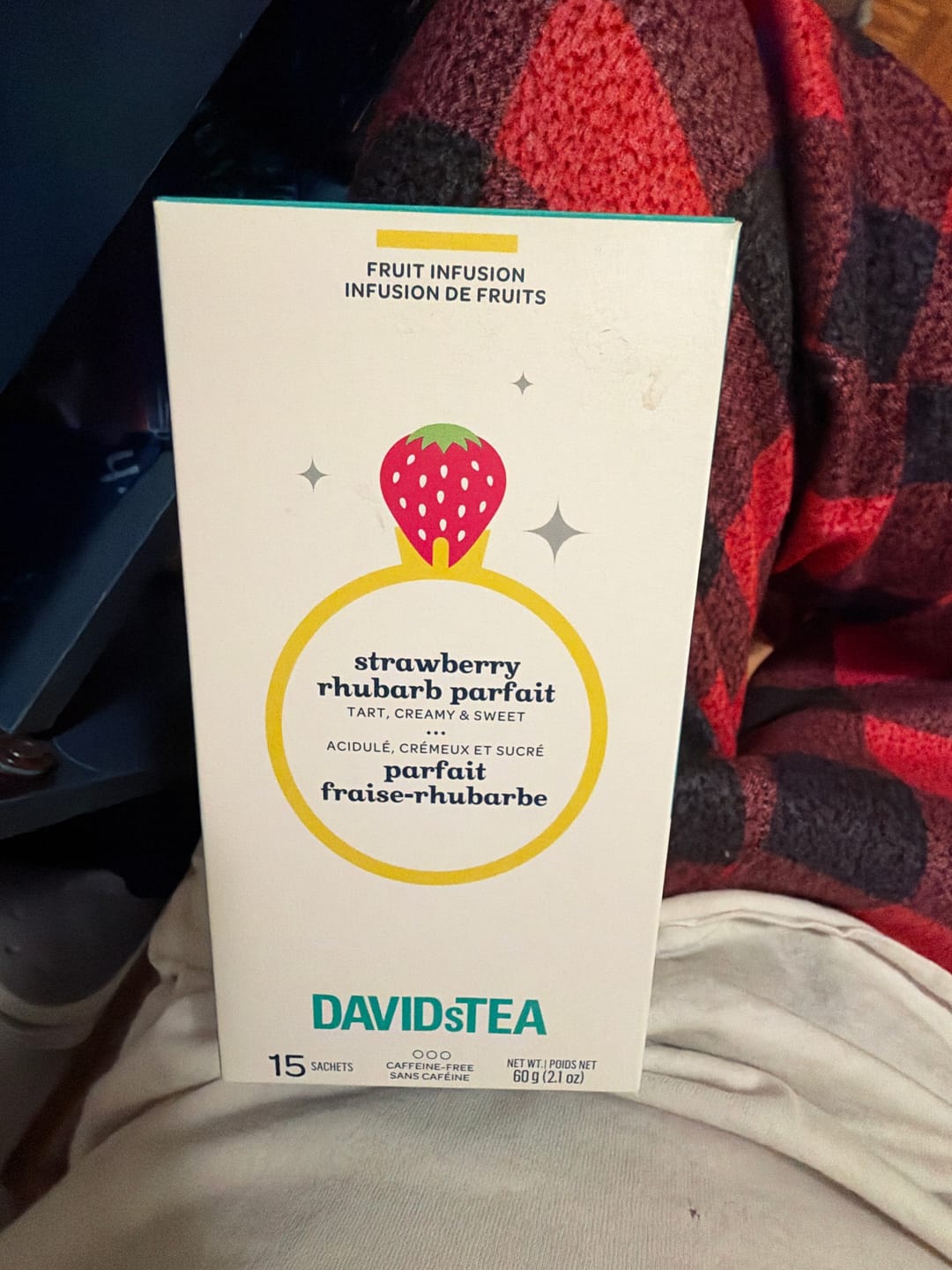 Customer photo review of Blood Orange Boost Tea Pack of 15 Sachets