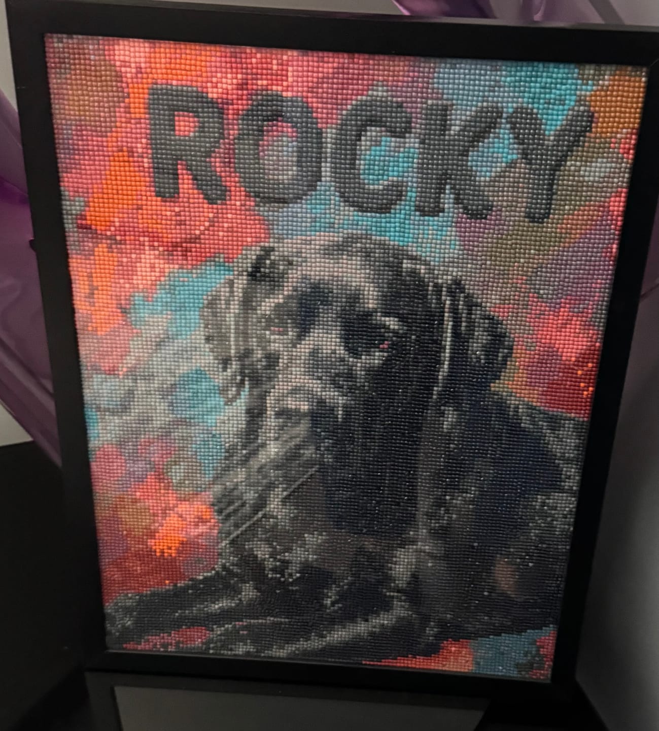 Customer photo review of Diamond Painting - Custom Photo