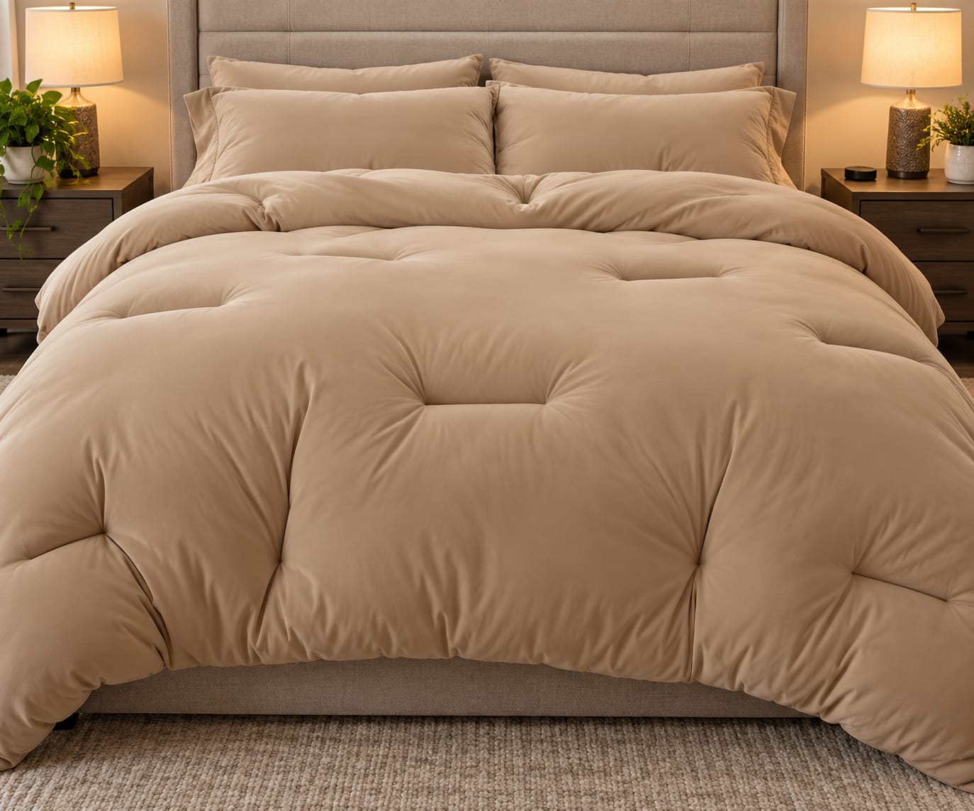 Customer photo review of MarshMellow Comforter