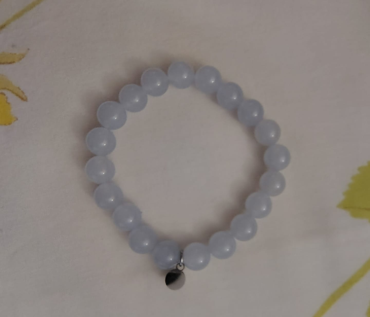 Customer photo review of Skyblue Jade Bracelet