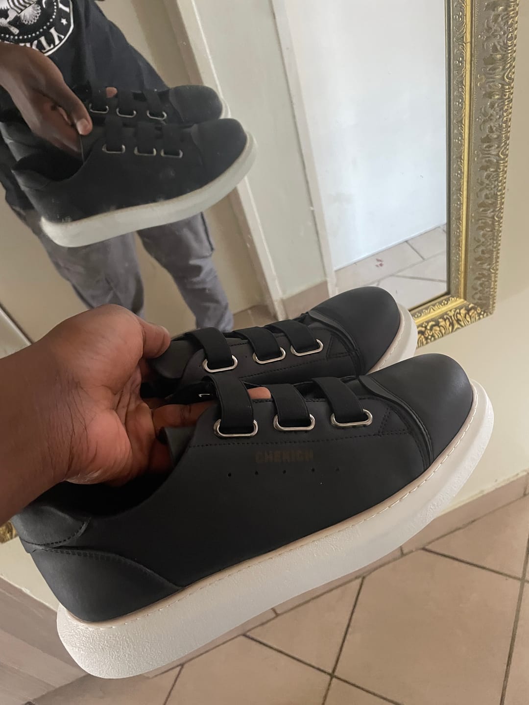 Customer photo review of MIRROR NON Black