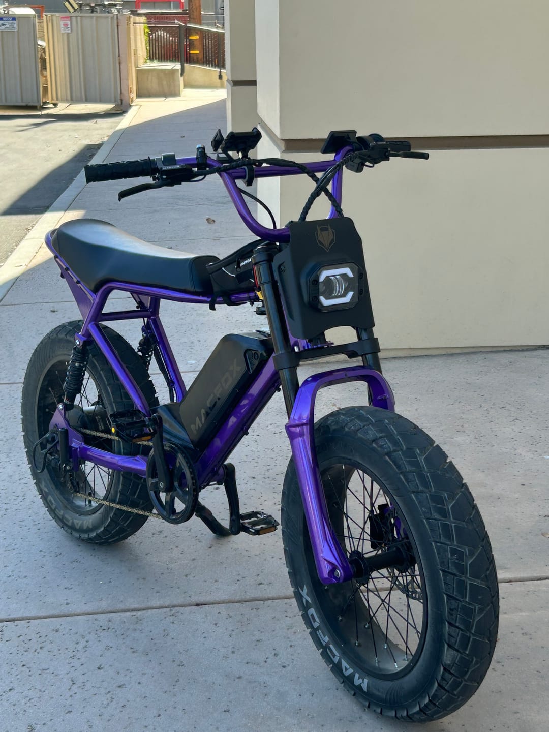 Customer photo review of Macfox X2 Pro Electric Mountain Bike