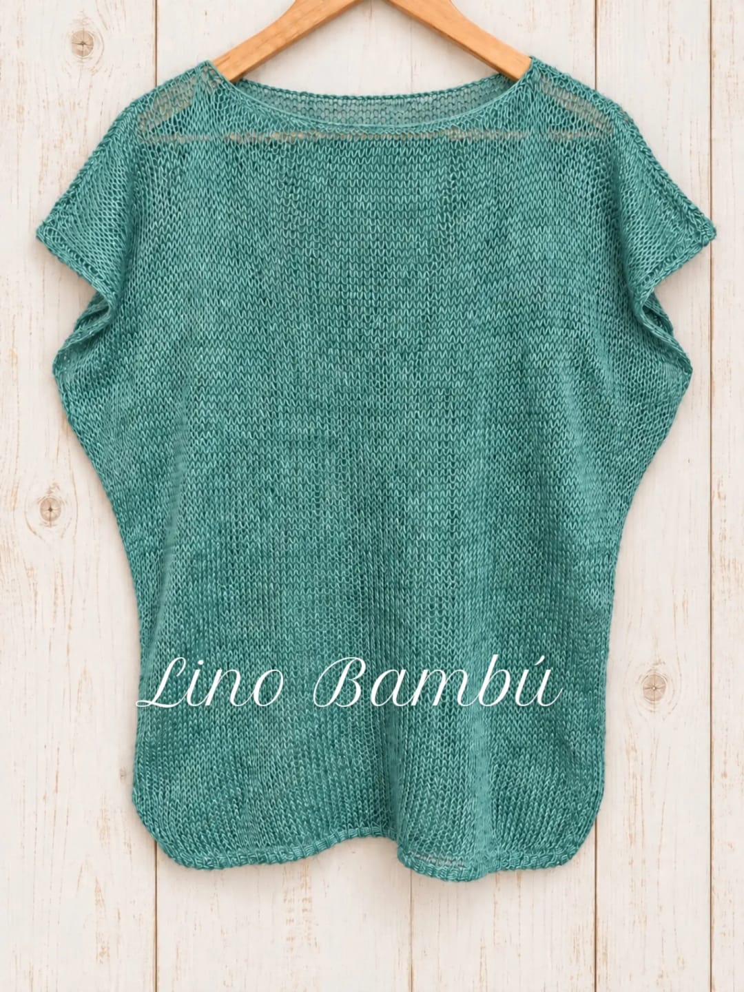 Customer photo review of Lino bambú turquesa claro 563