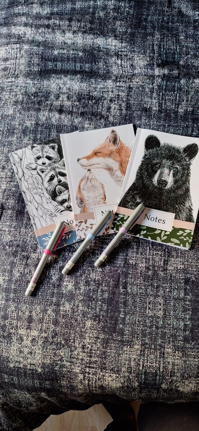 Customer photo review of Notebook Trio