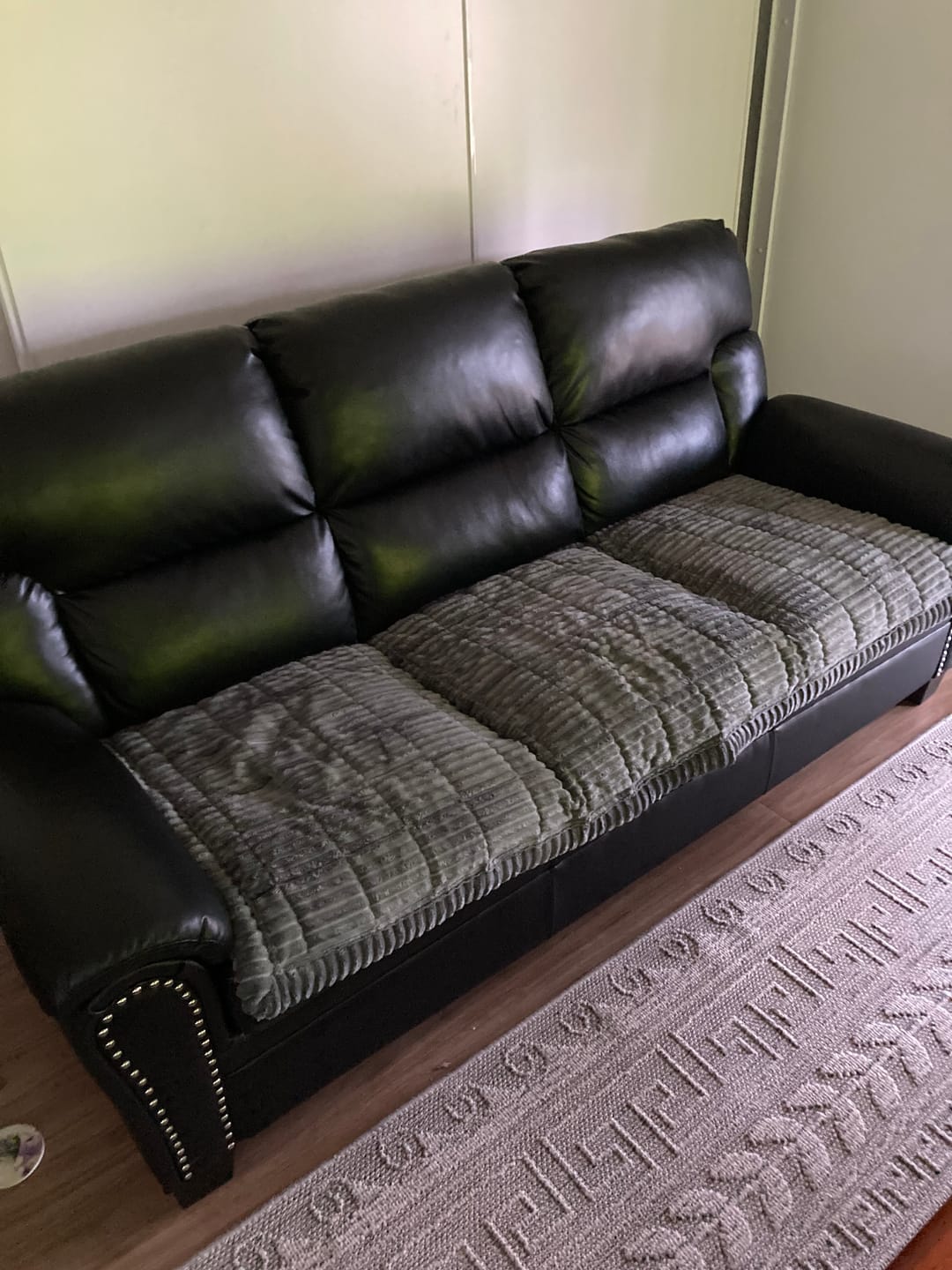 Customer photo review of Cosy Couch - Couch Cover