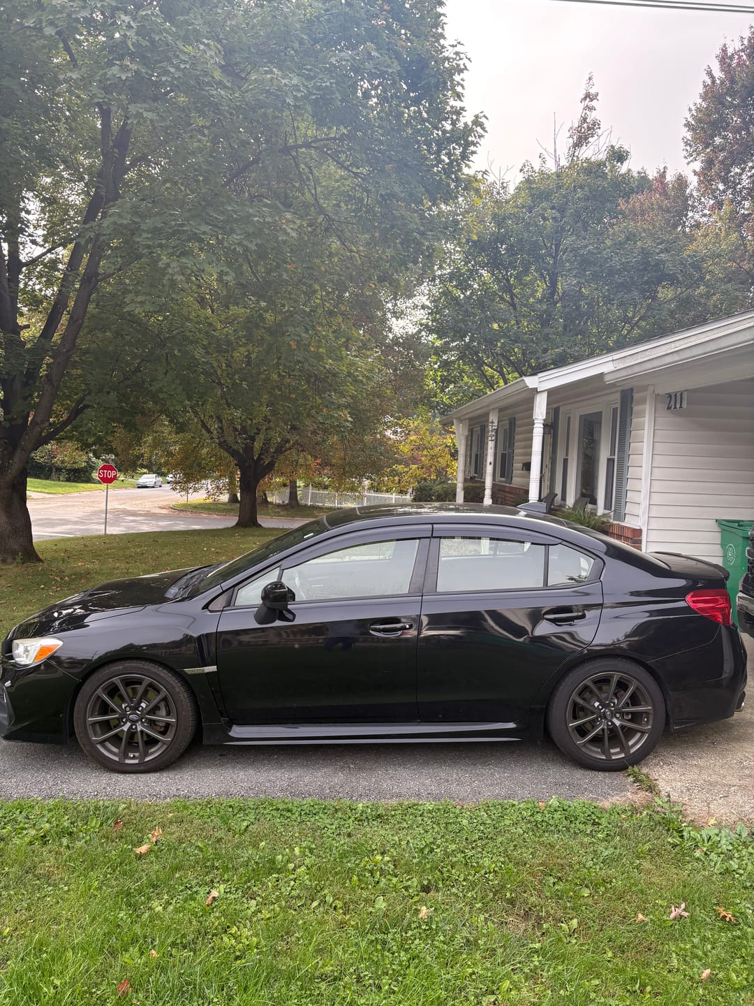 Customer photo review of 2015-21 Subaru WRX | STi Window Visors Wind Deflectors Rain Guards