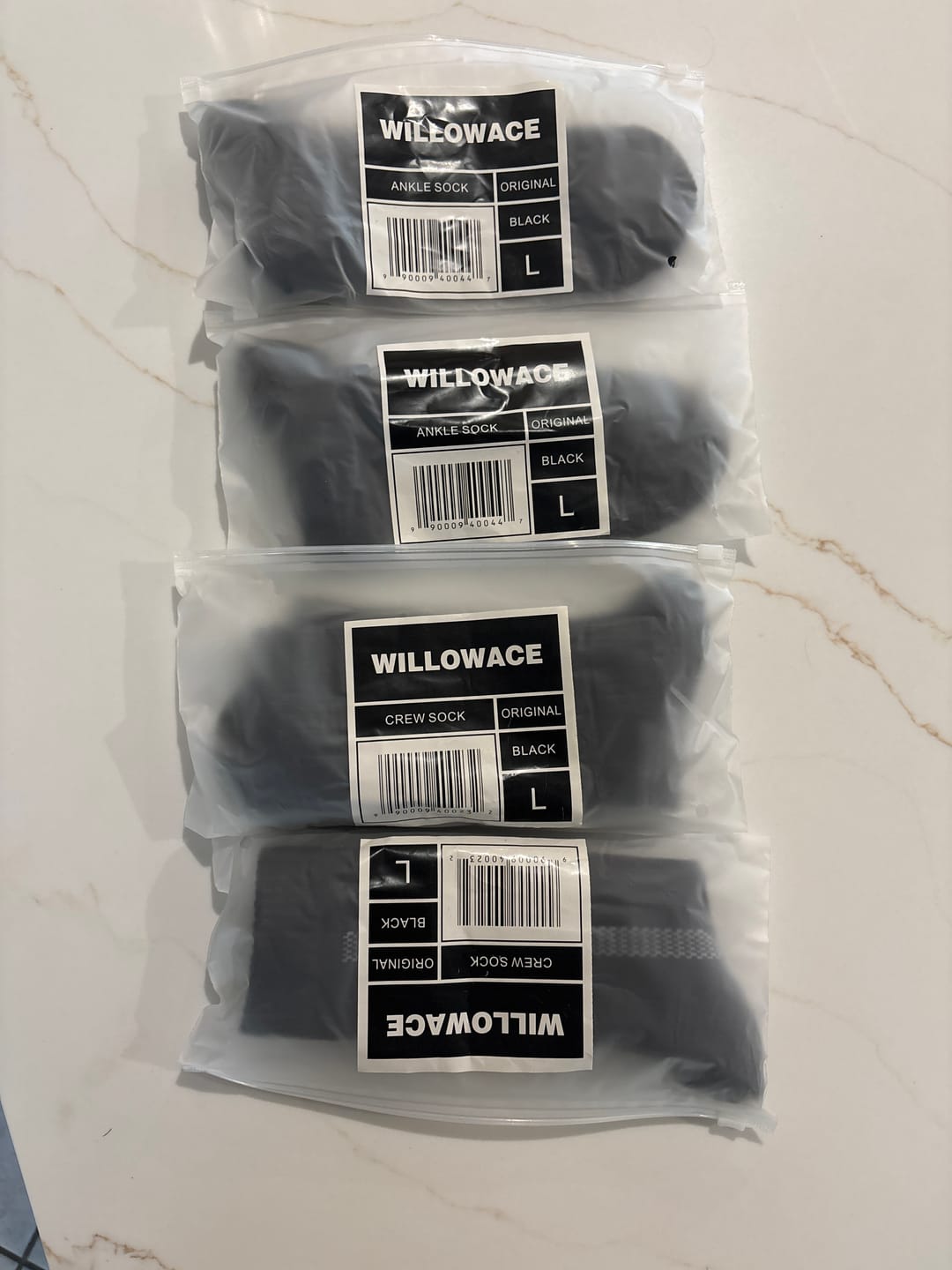 Customer photo review of The Alpaca Socks