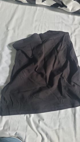 Customer photo review of Double Zip Balaclava Hoodie
