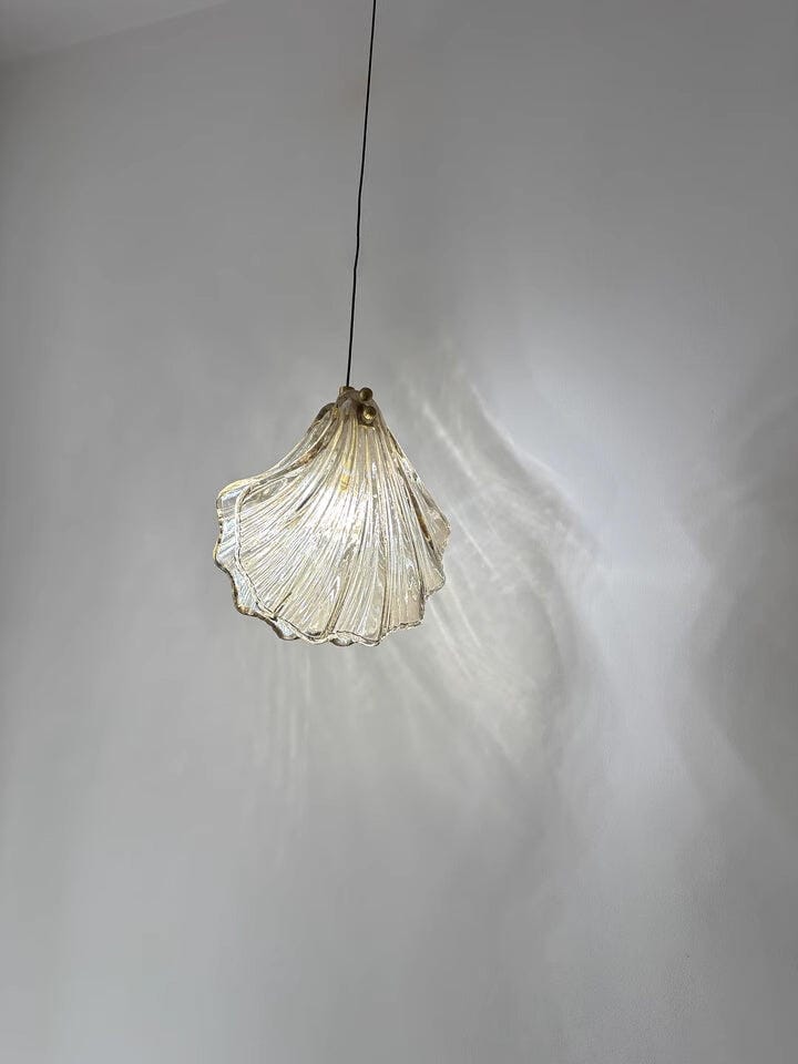 Customer photo review of Glass Pendant Light, Nested Glass Globe, Brass Hardware, Cluster