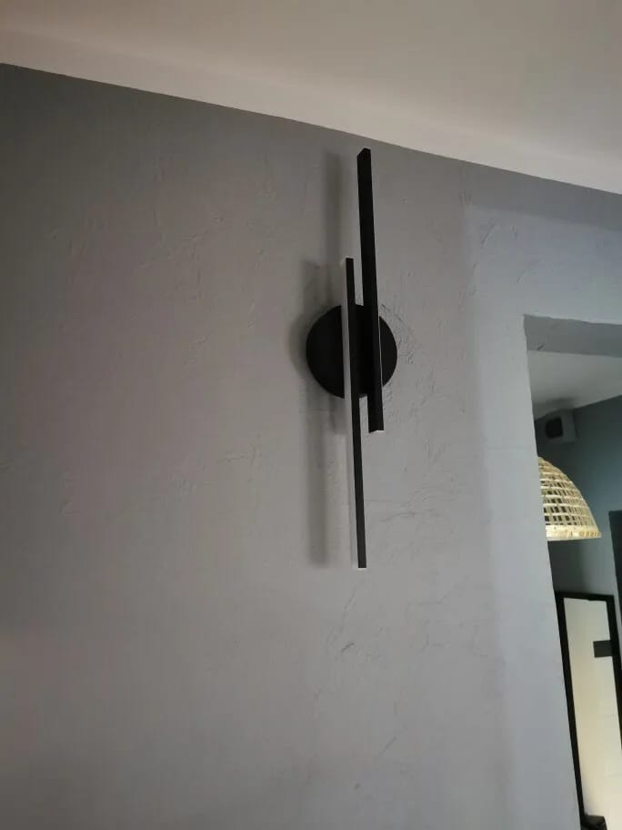 Customer photo review of Slim Wall Light, 55 cm Acrylic Shade, Integrated LED, Wall Sconce