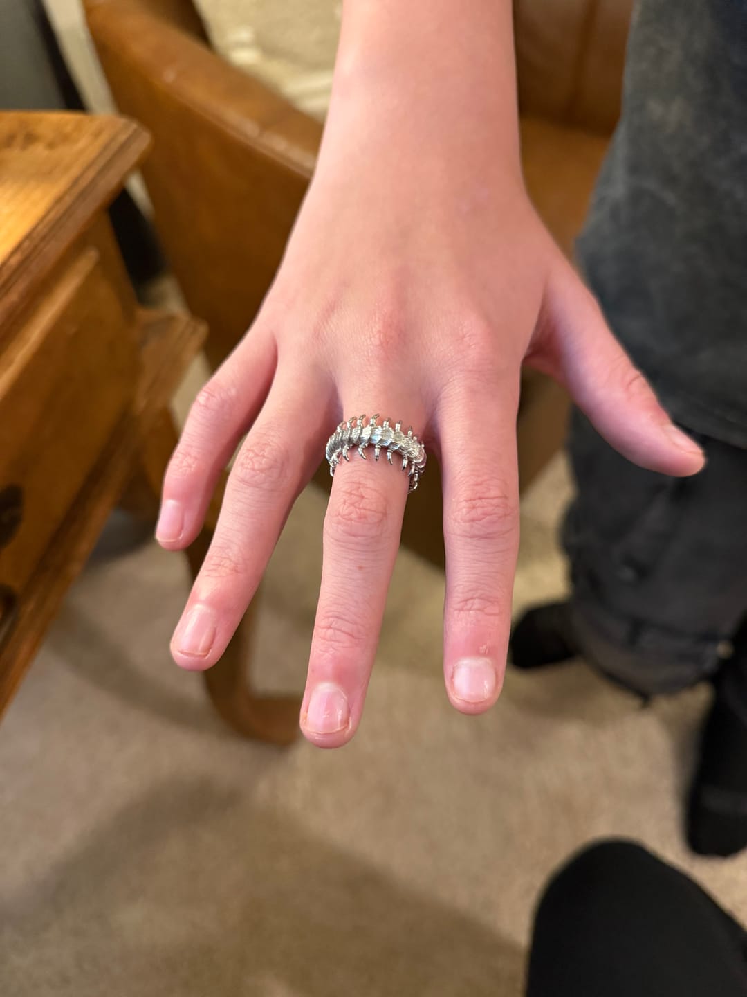 Customer photo review of CENTIPEDE RING