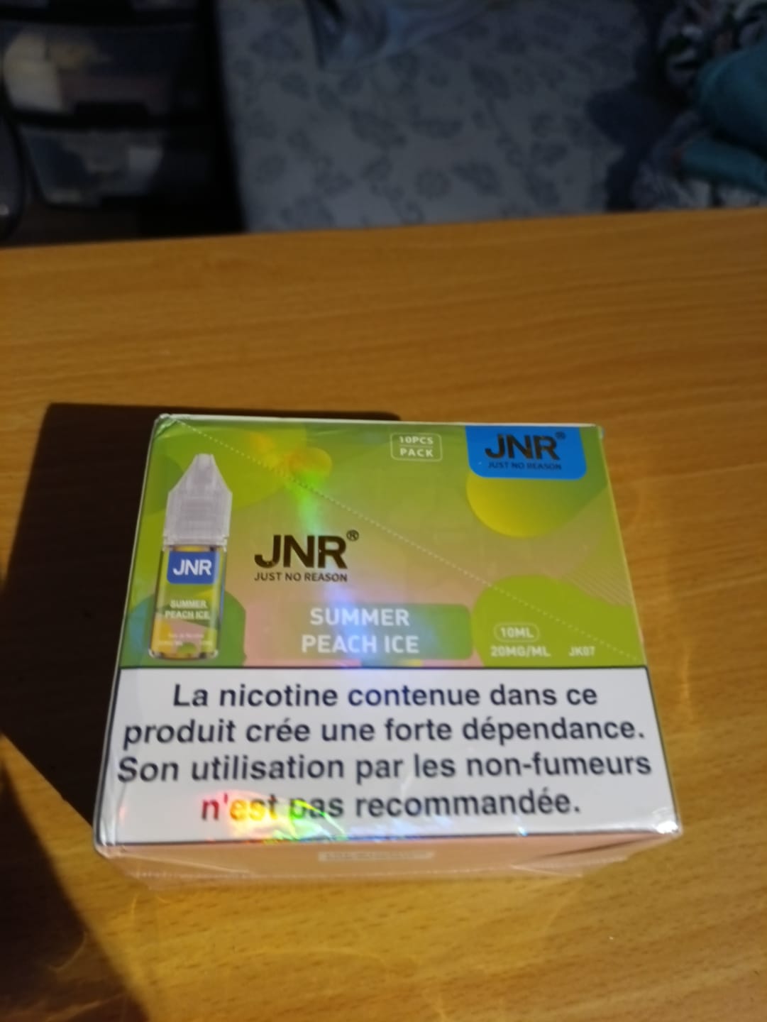 Customer photo review of JNR Liquid (Box of 10)