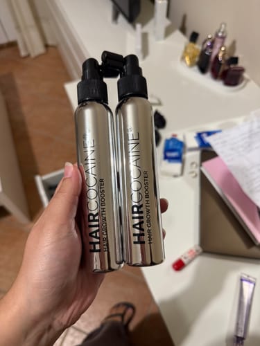 Customer photo review of Haircocaine Booster Spray