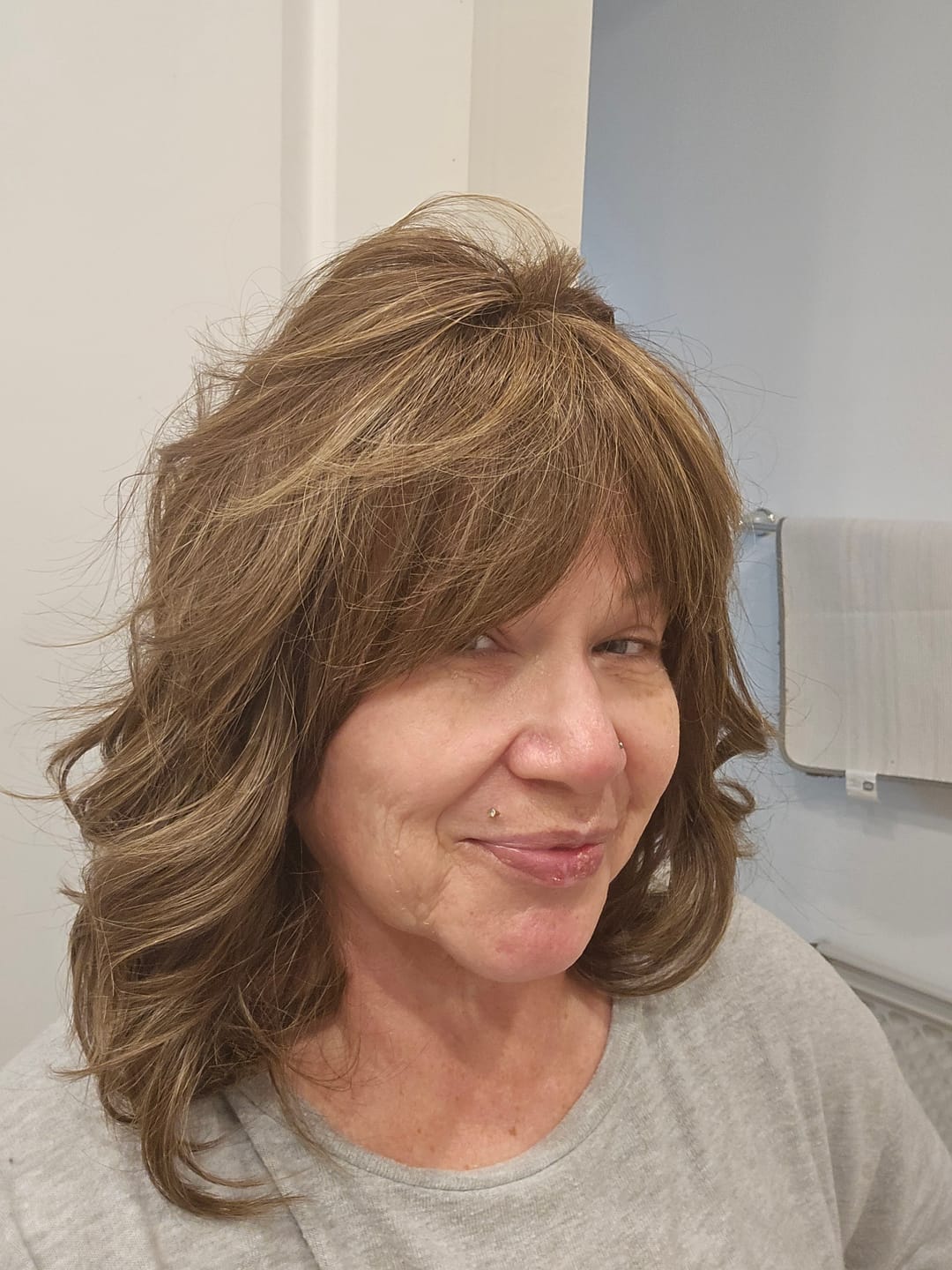 Customer photo review of CUPIDS BOW - Driftwood Brown