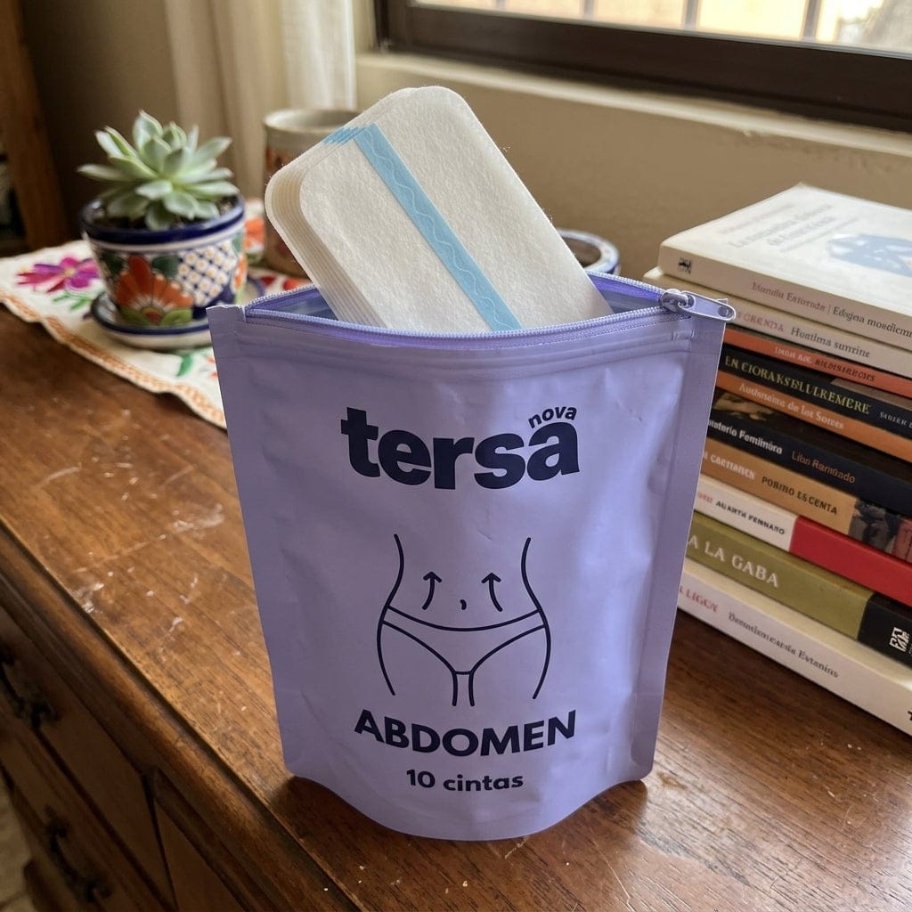 Customer photo review of Tersanova · Cintas lifting para el abdomen (10 cintas)