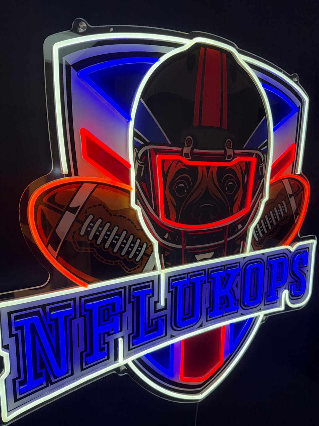 Customer photo review of NFLUKOPS | LED Neon Sign