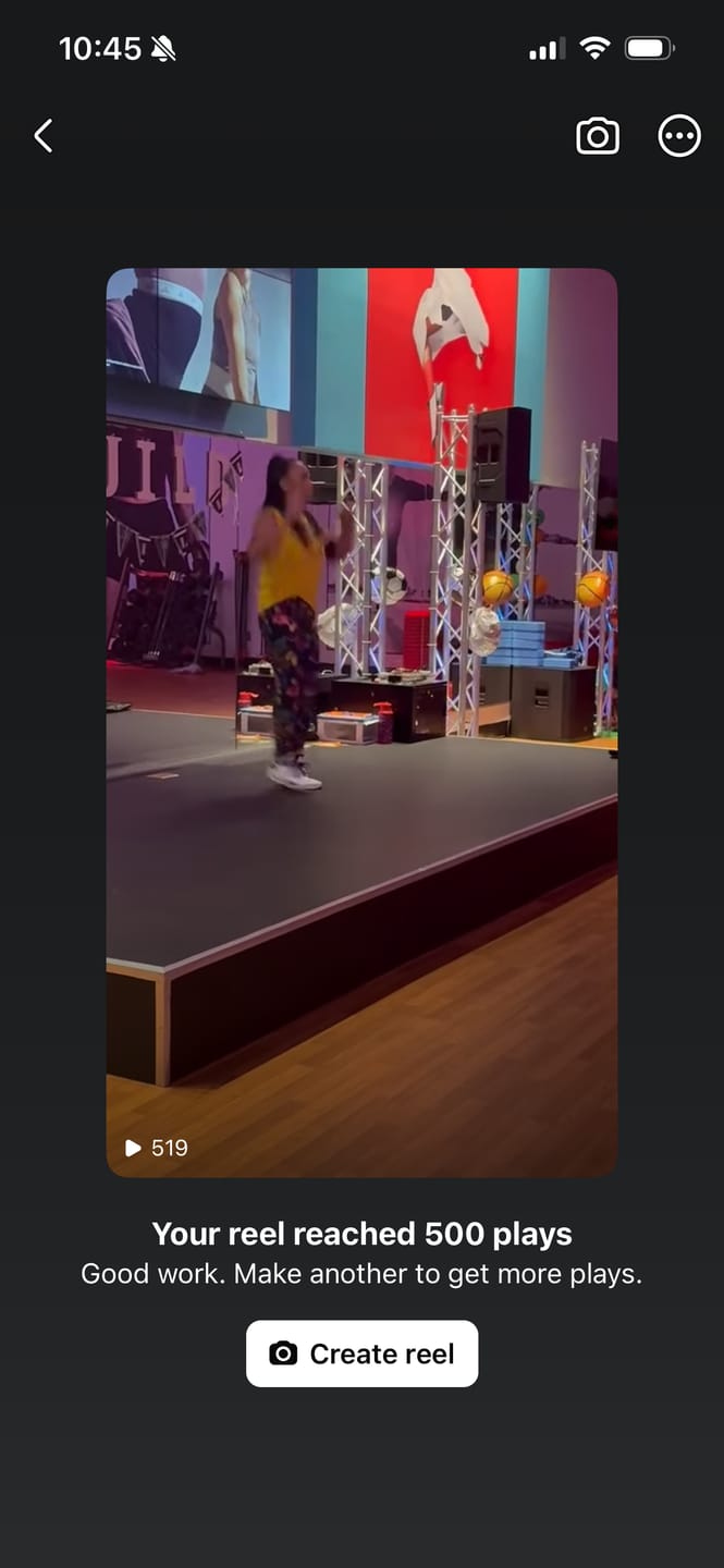 Customer photo review of Zumba Mid Air Techno Lite