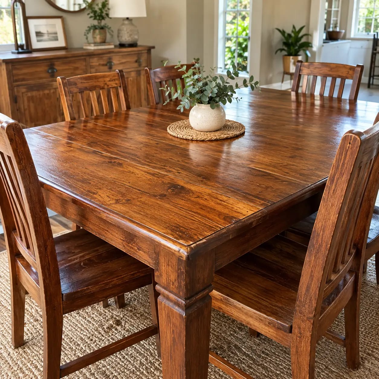 Customer photo review of Beeswax Wood Polish - Restore & Shine