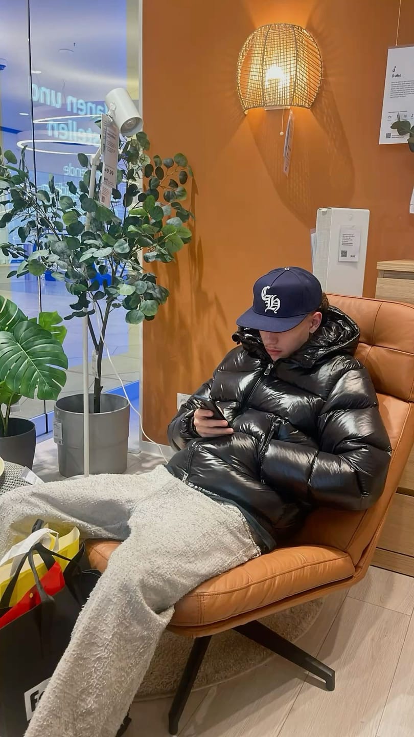 Customer photo review of Moncler Maya Hooded Short Down Jacket