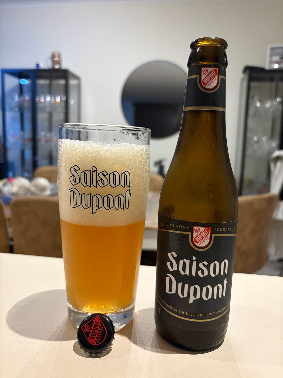 Customer photo review of Saison Dupont 330ml - 6 Unidades