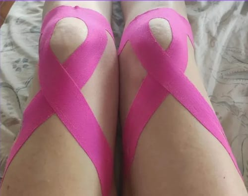 Customer photo review of TAPEX™ Kniegelenk inkl. Löse Spray (60ml)