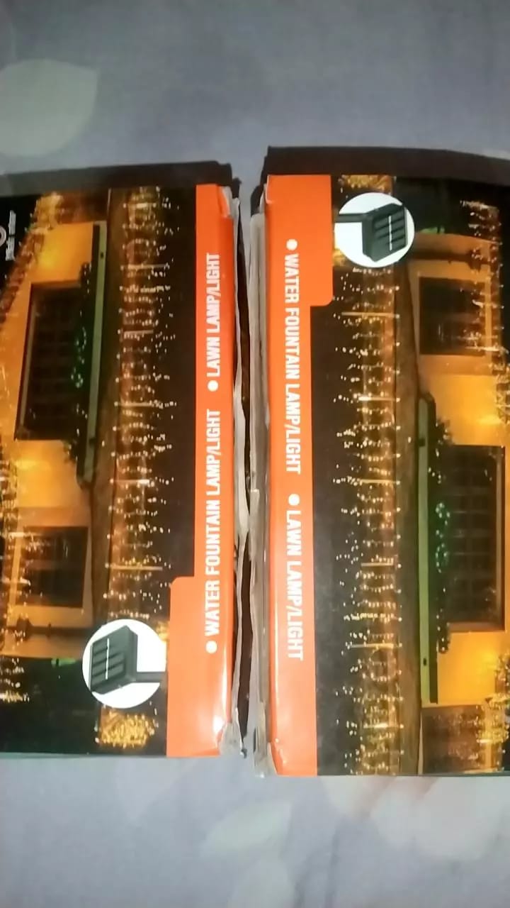 Customer photo review of Solar Curtain Light LED Outdoor Waterproof Christmas Lights
