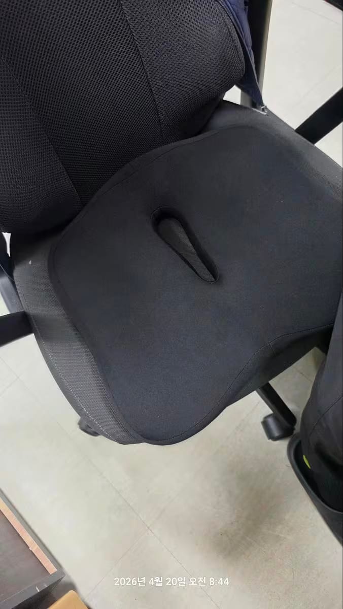 Customer photo review of Coussin Confort Absolu- le coussin ergonomique.