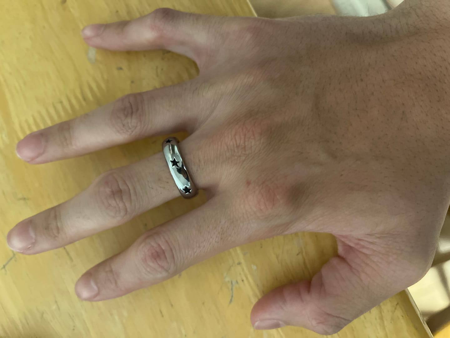 Customer photo review of Stars Ring
