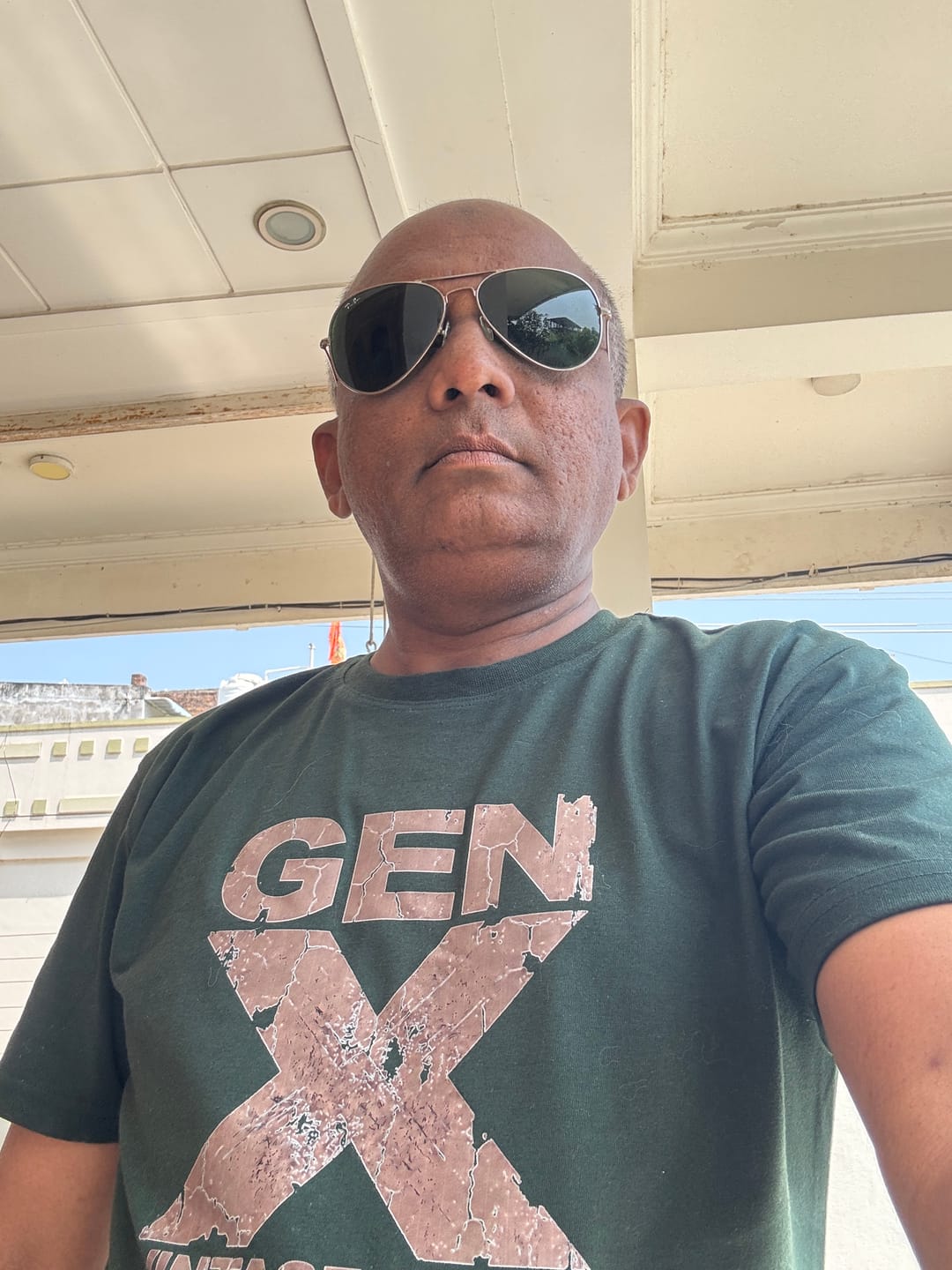 Customer photo review of Gen X Vintage Since 1973 T-Shirt