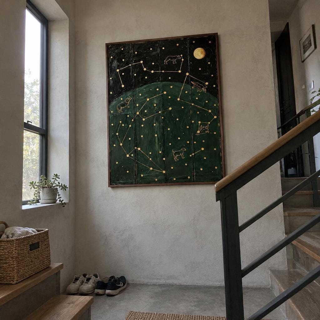 Customer photo review of Celestial Constellation Earth