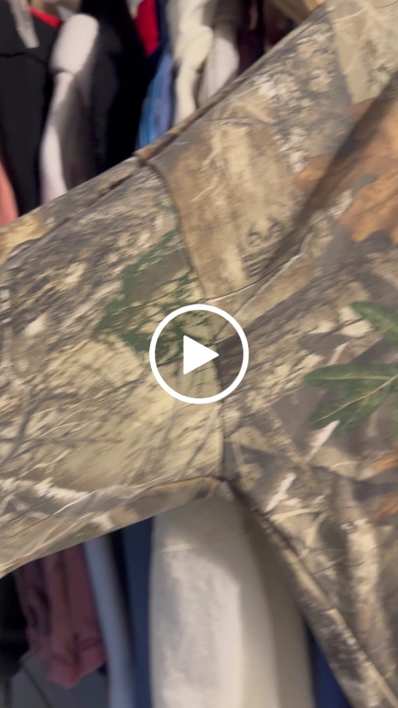 Customer video review of CAMO FULL ZIP HOODIE