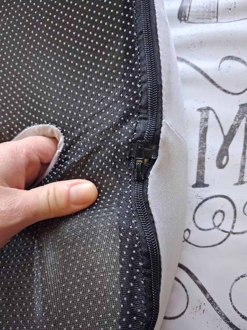 Customer photo review of Coussin Confort Absolu- le coussin ergonomique.