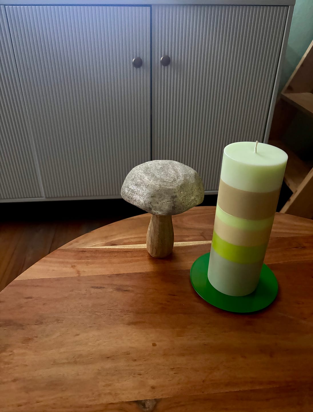 Customer photo review of Kerzenteller Big POP Smaragd