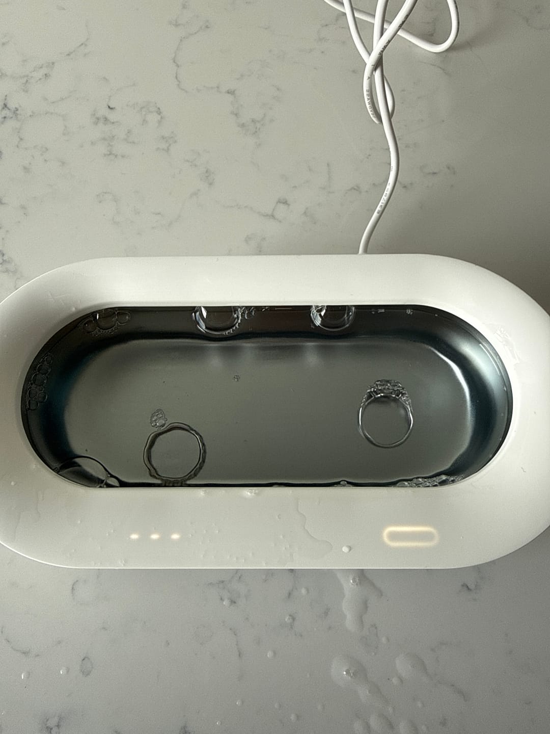 Customer photo review of akua sonic cleaner