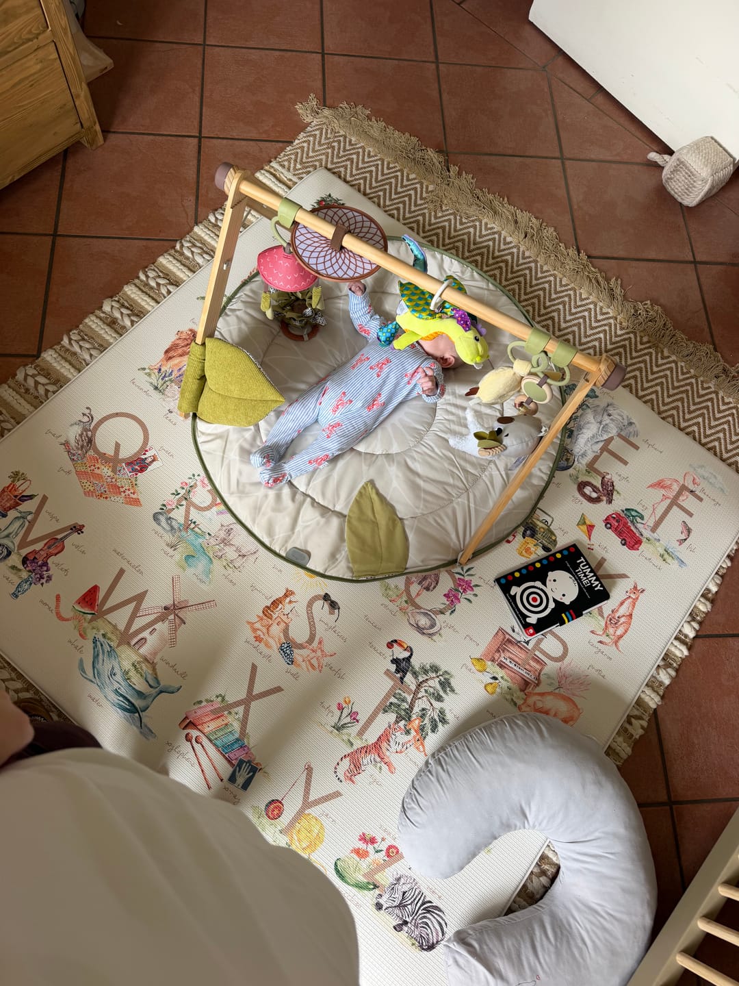 Customer photo review of ABC Storybook (Neutral)/ Meander (Taupe)