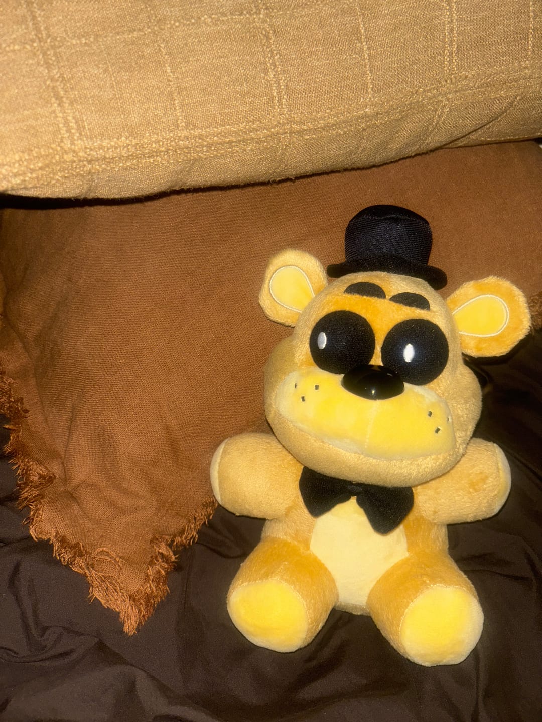 Customer photo review of Five Nights at Freddy's - Golden Freddy Plush