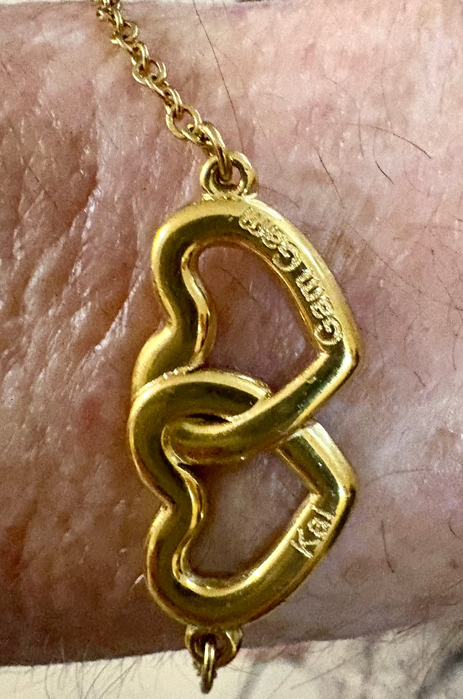 Customer photo review of Connected Hearts Bracelet