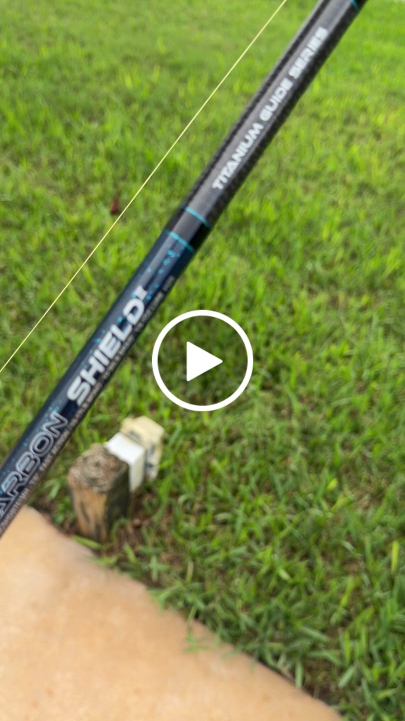 Customer video review of Carbon Shield III Spinning Rod