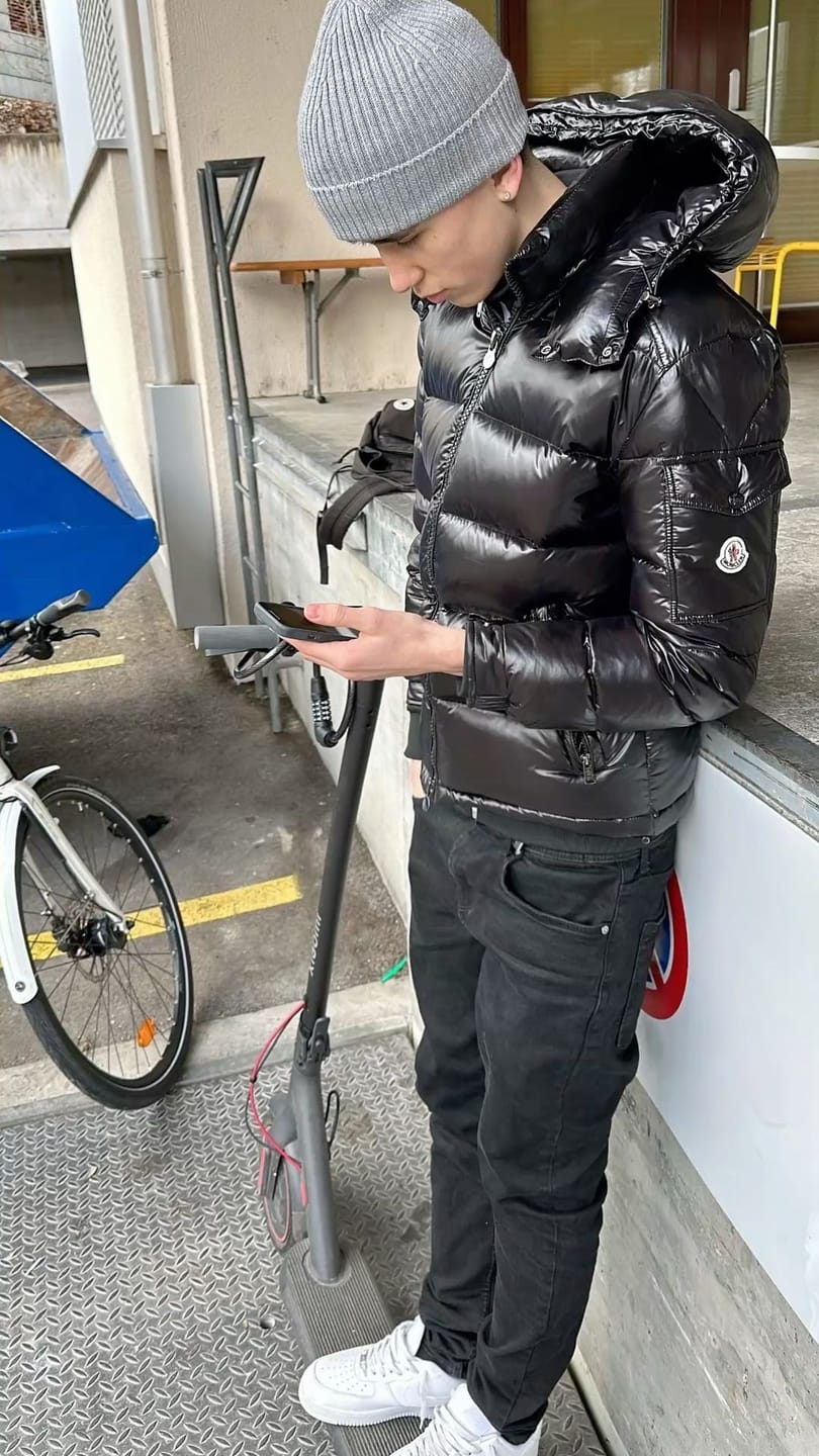 Customer photo review of Moncler Maya Hooded Short Down Jacket