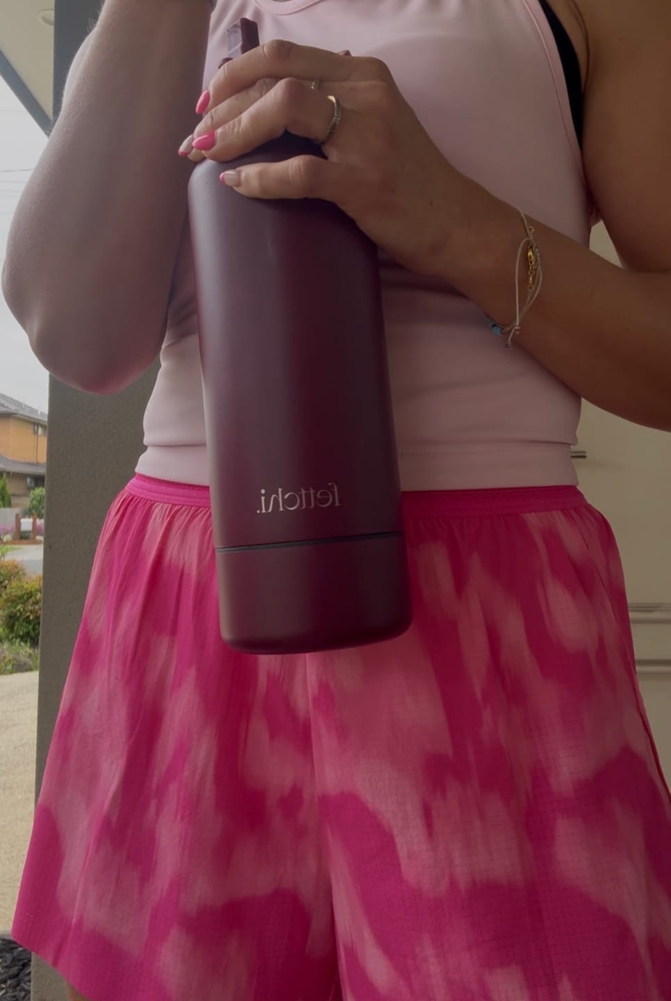 Customer photo review of The Fettchi Bottle Bordeaux