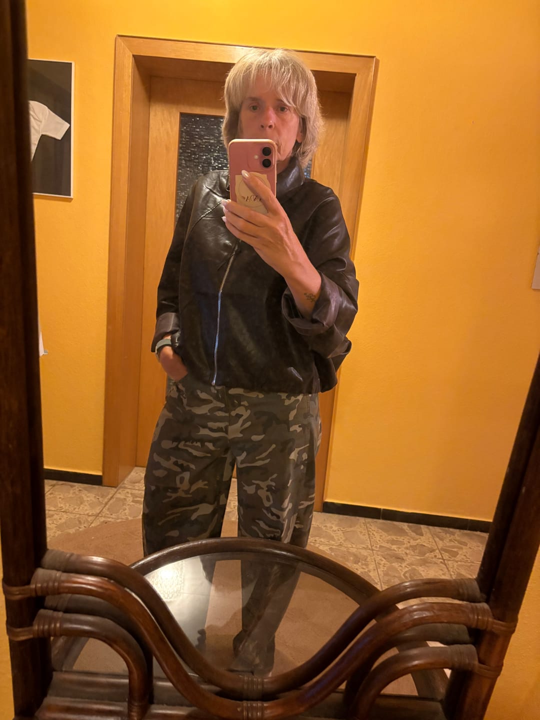 Customer photo review of Veggie-Lederjacke