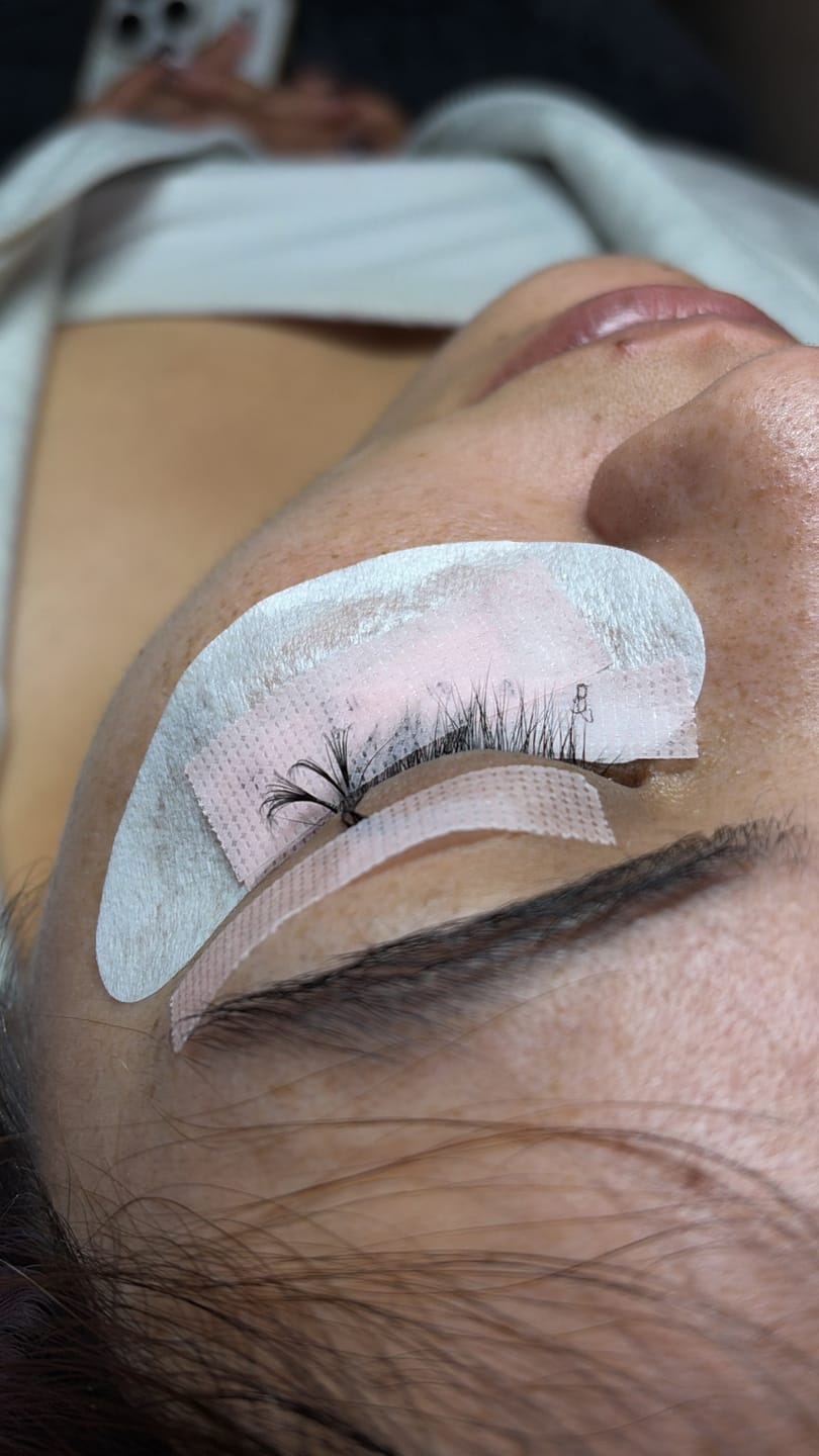 Customer photo review of VEYESINC Cashmere Lashes - 0.05MM