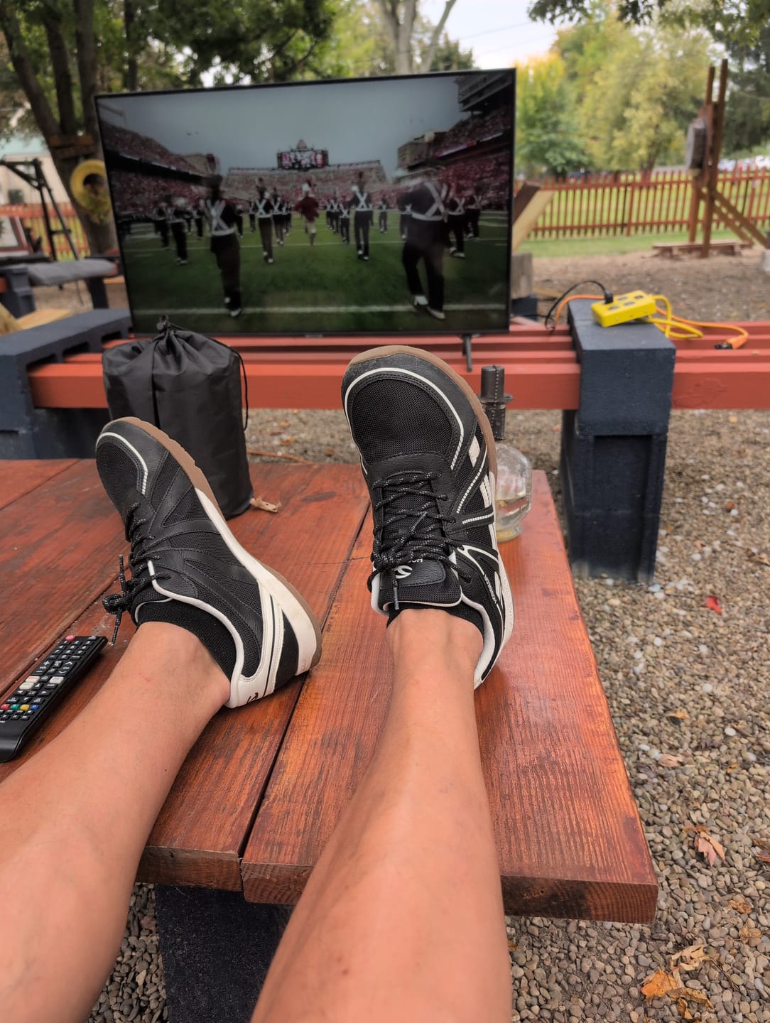 Customer photo review of Flint - Wide Toe Sneakers