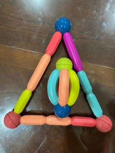 Customer photo review of Montessori Magnetics™ - Magnetic Blocks