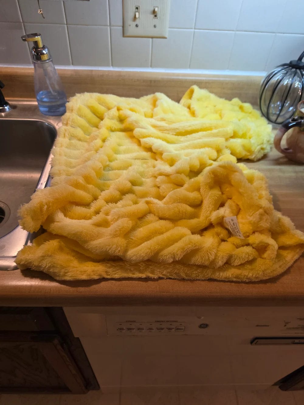 Customer photo review of Emotional Support Blanket