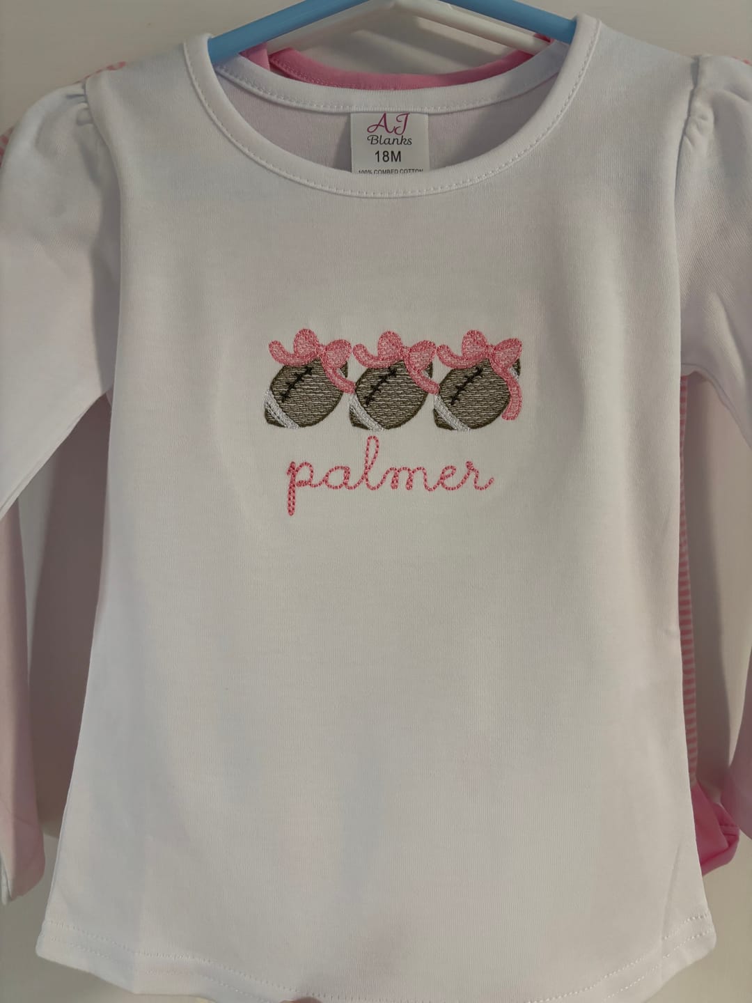 Customer photo review of Girl's Long Sleeve Shirts