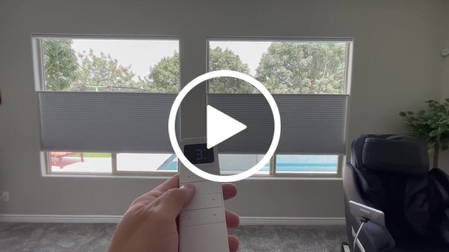 Customer video review of Blackout Cellular Shades