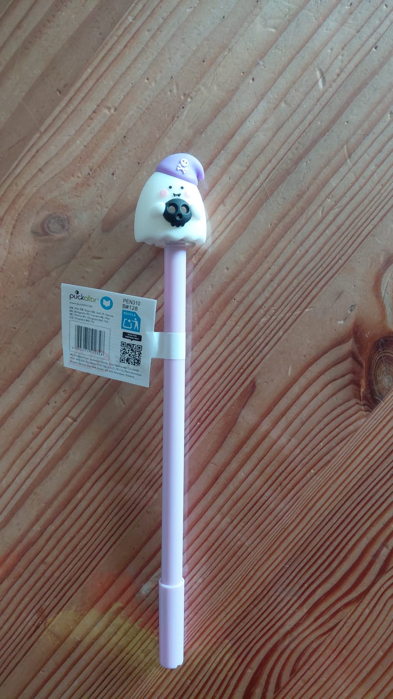 Customer photo review of Verspielter Geist Kugelschreiber mit Radierfunktion (zufällige Auswahl)