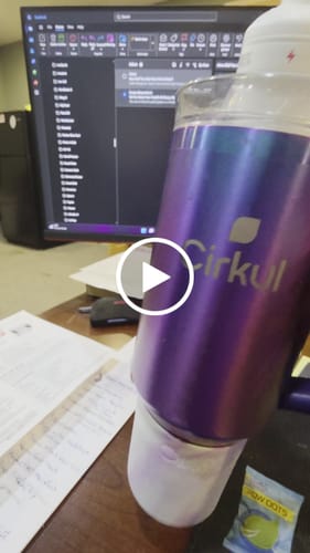 Customer video review of 40oz. All-Day StrawSip™ Tumbler