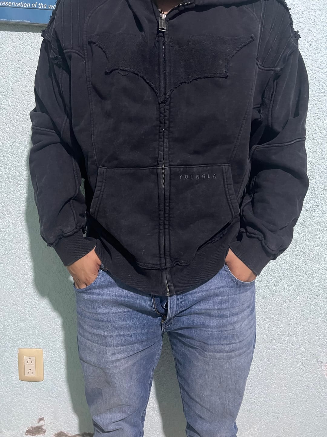 Customer photo review of 5209 - Batman Armored Zip-Ups